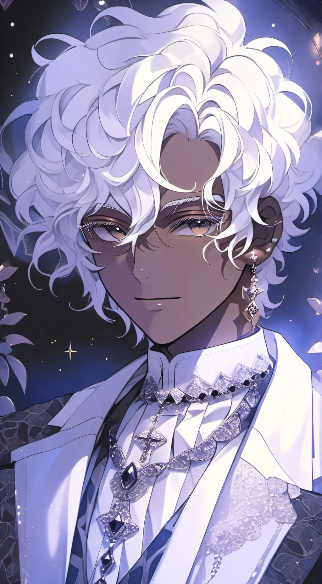 ai character: INDIGO background