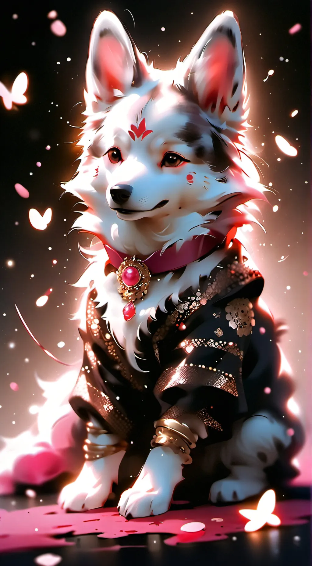 ai character: Perra famosa~•♡•~ background