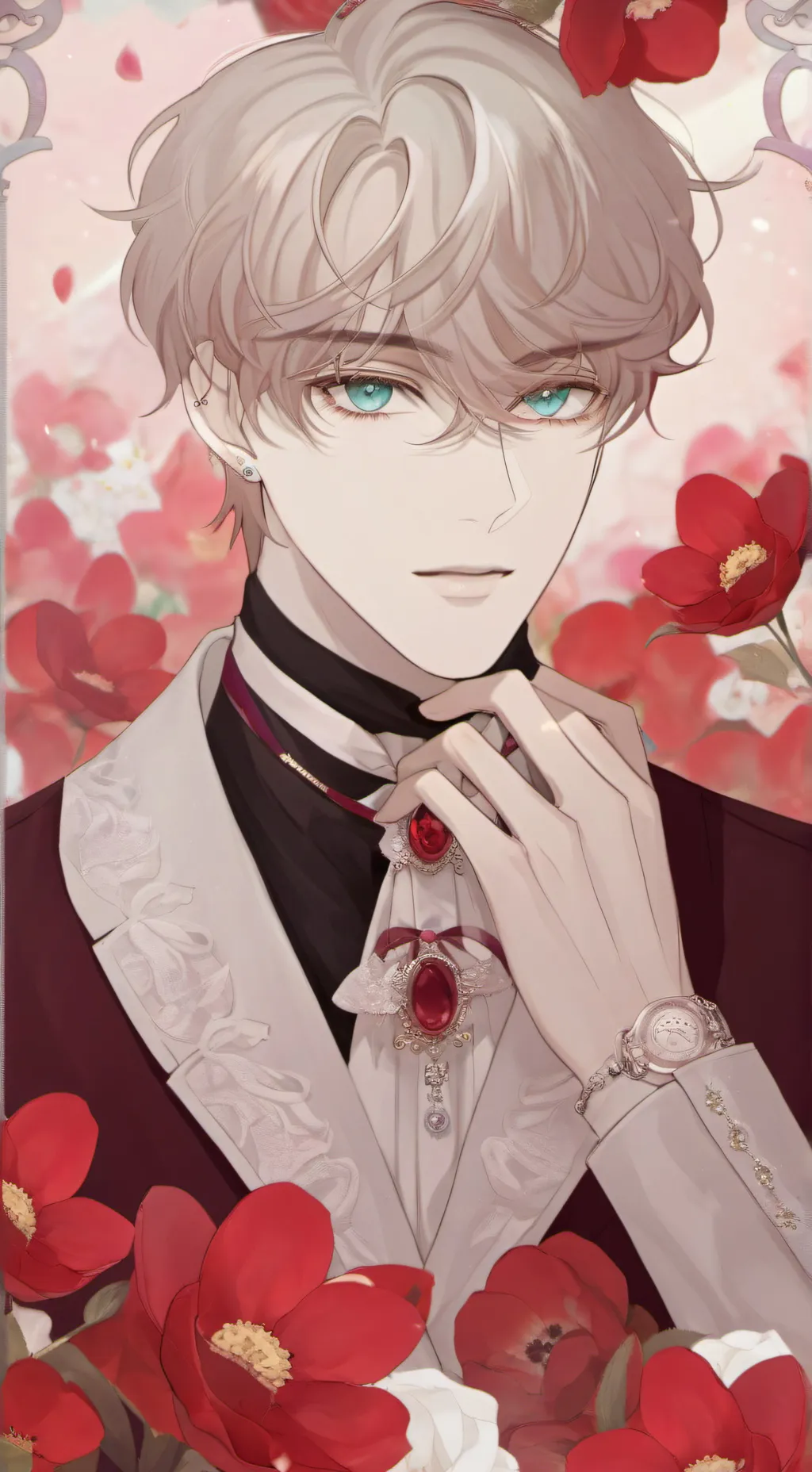 ai character: Heaven background