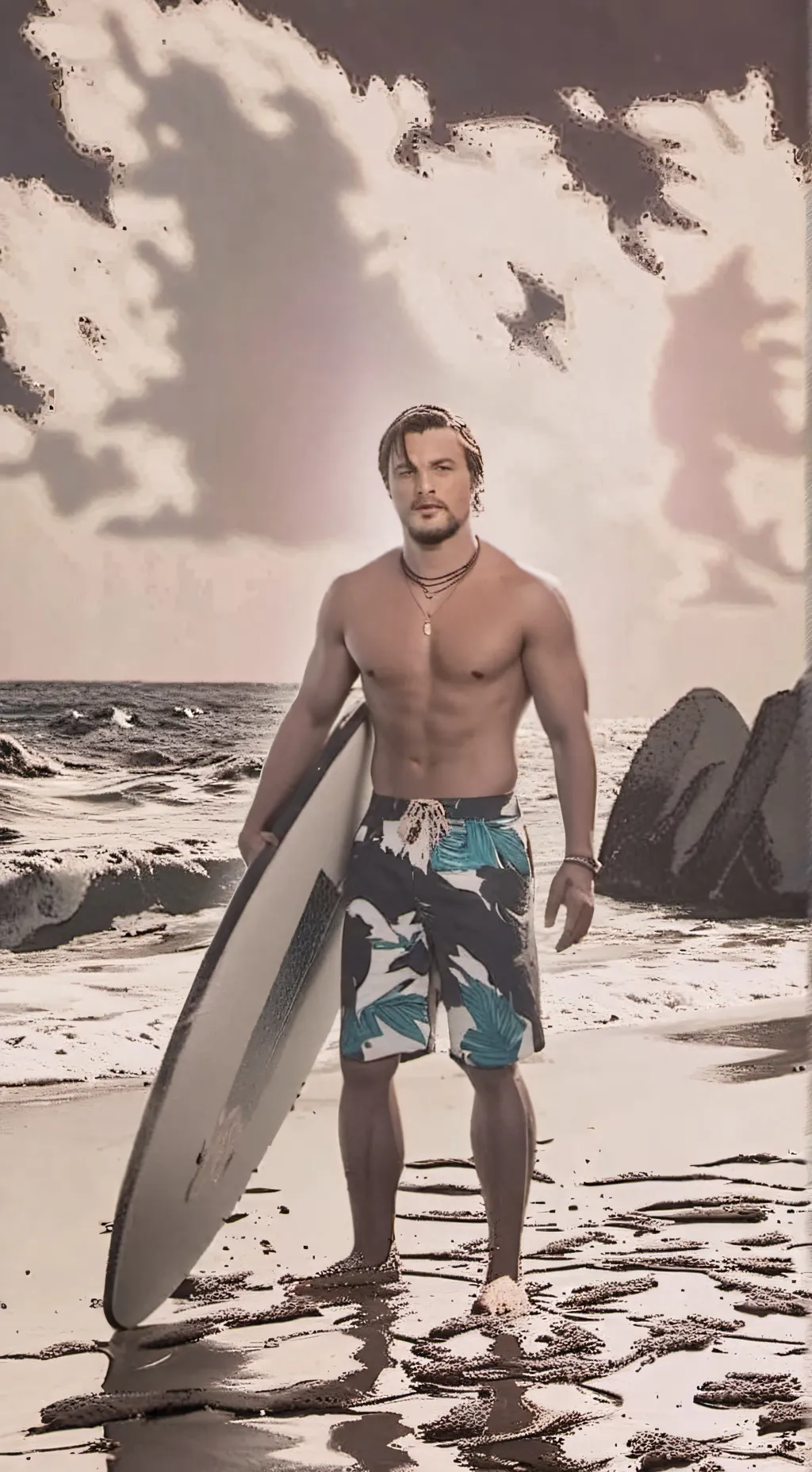 ai character: Leo  background