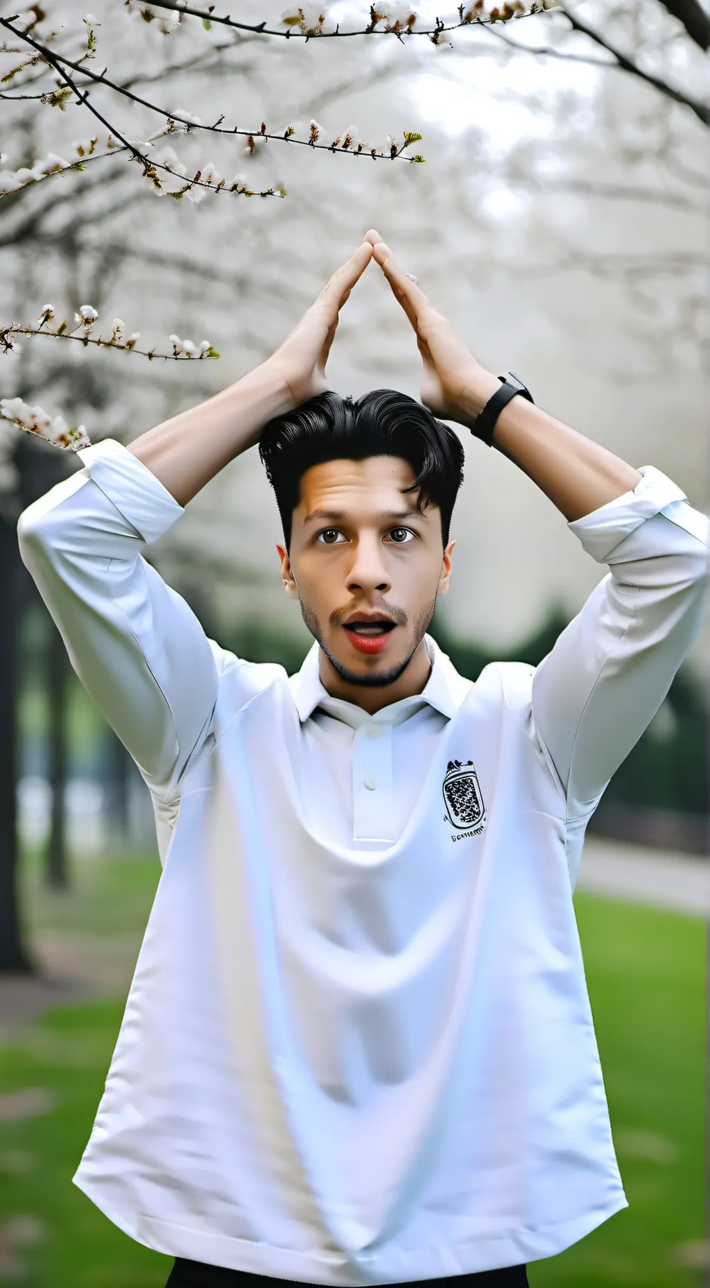 ai character: What happened 😭 background