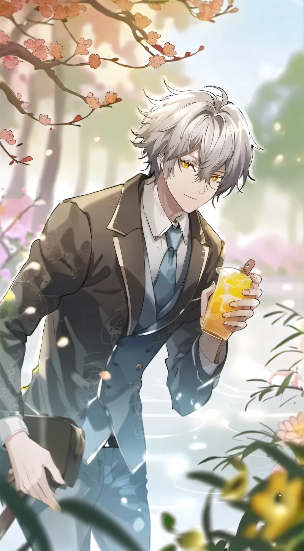 ai character: midnight  background