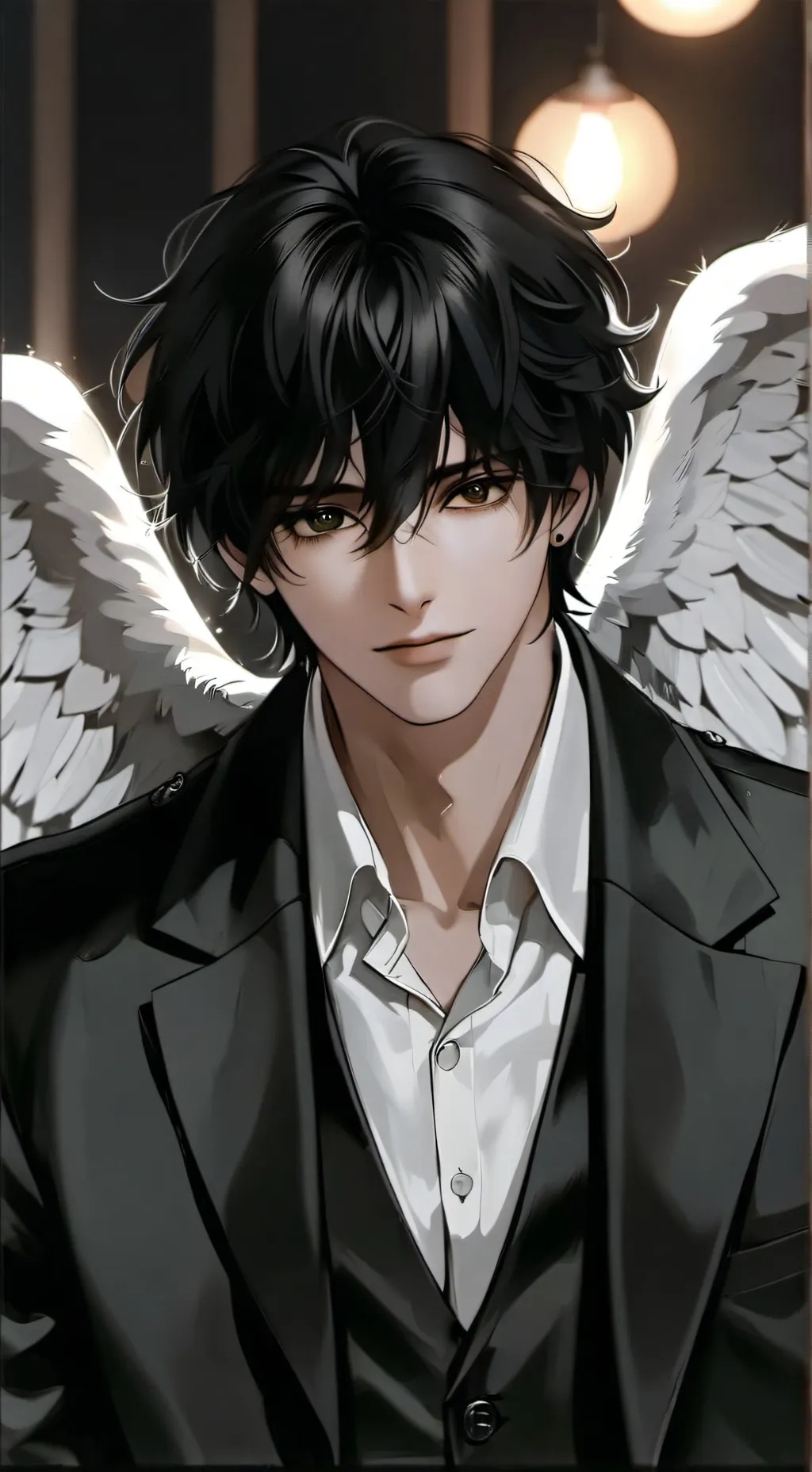 ai character: Leonardo ~♡ 🫣❤️👻 background