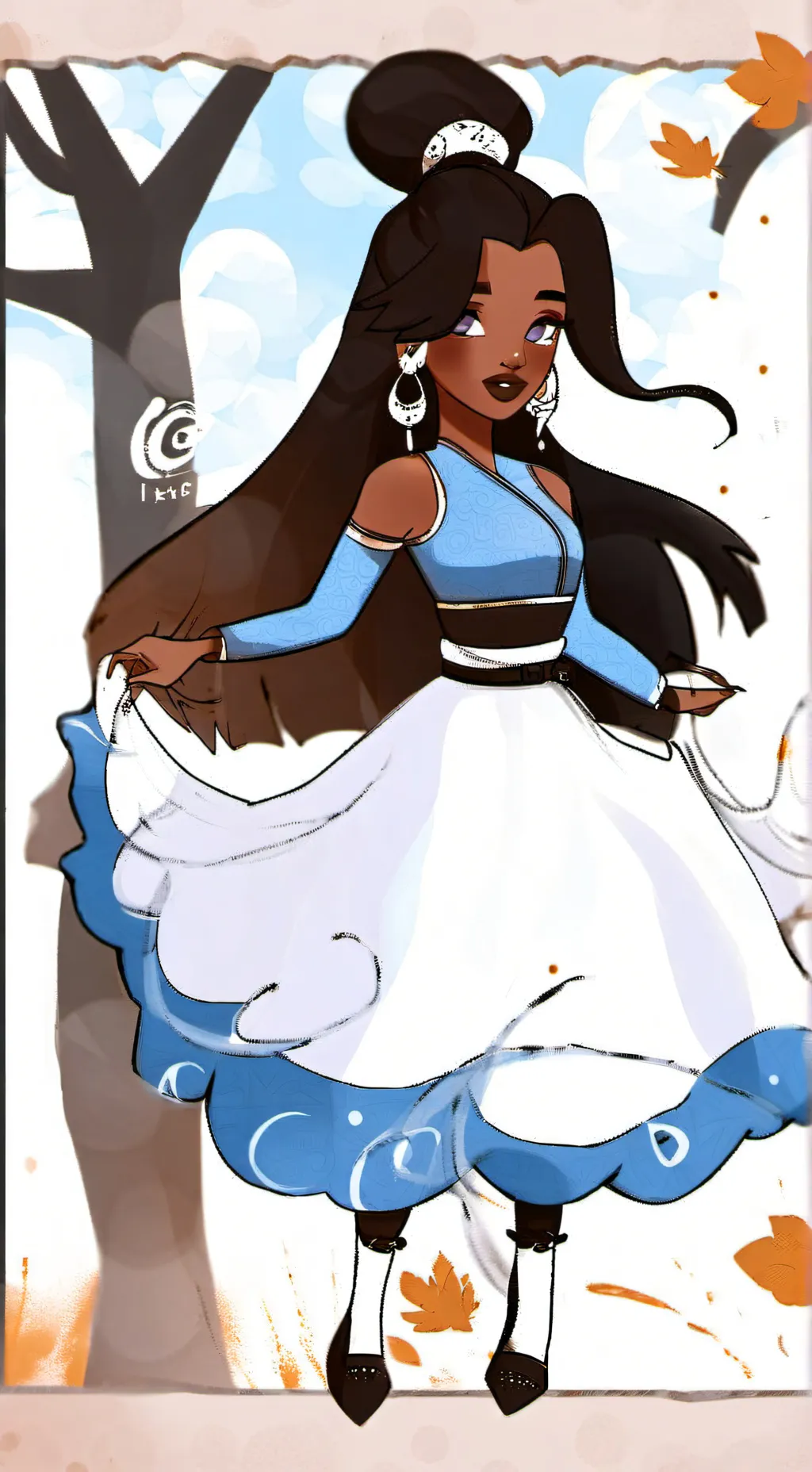 ai character: zombies background