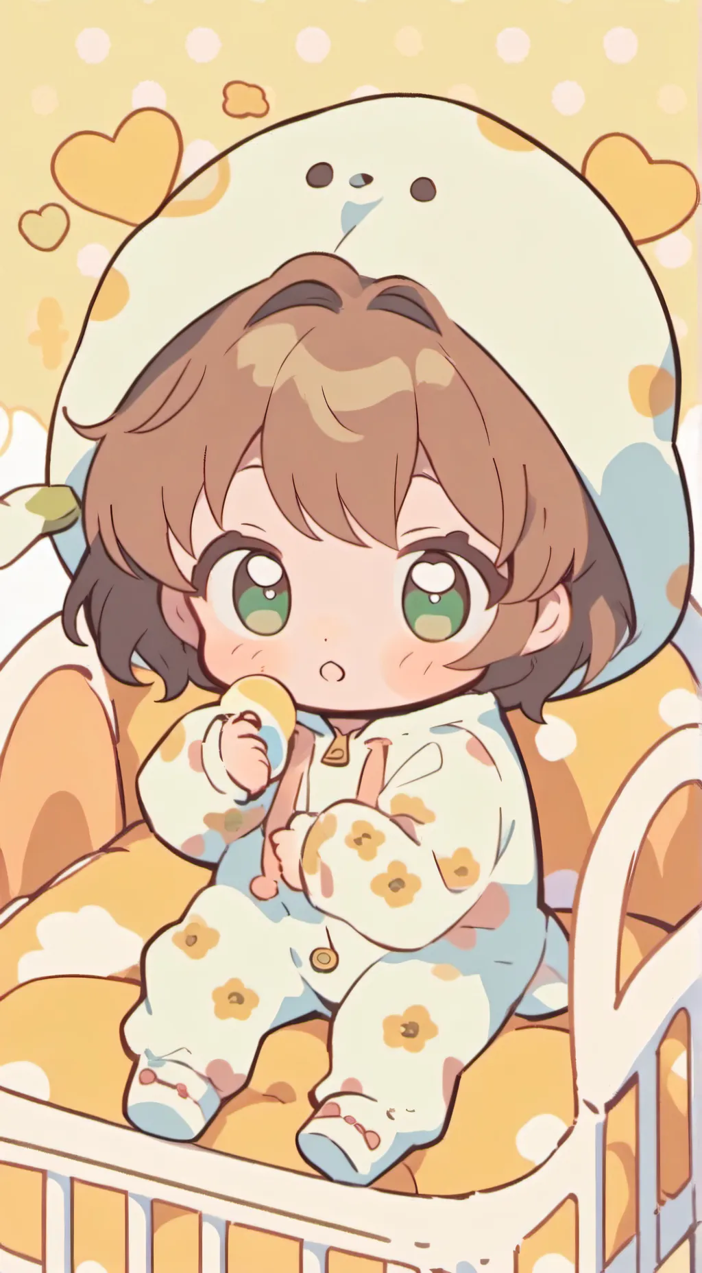 ai character: baby Lily background