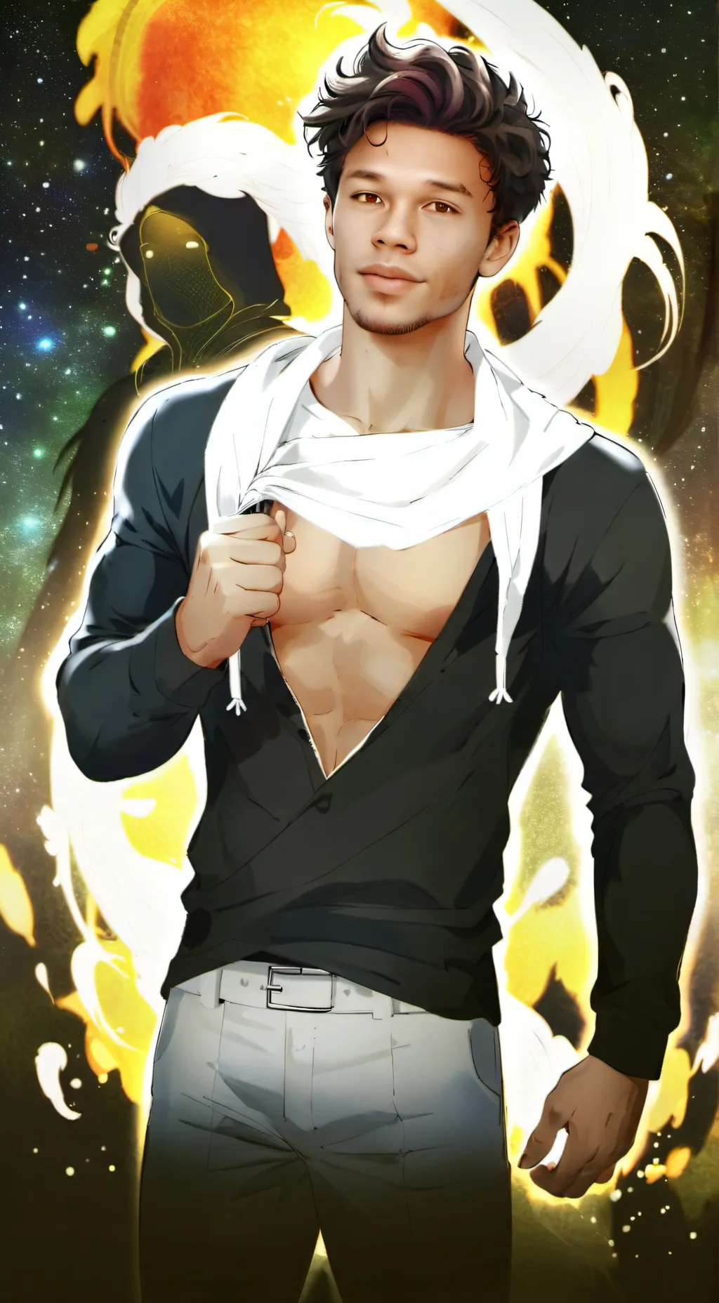 ai character: direshan klein  background