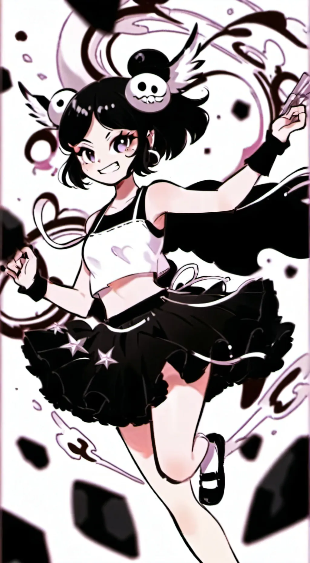 ai character: Ashley Graves background