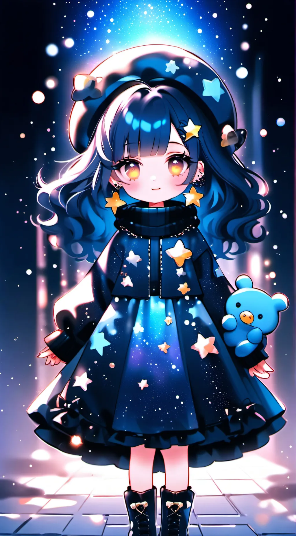 ai character: Lily  background