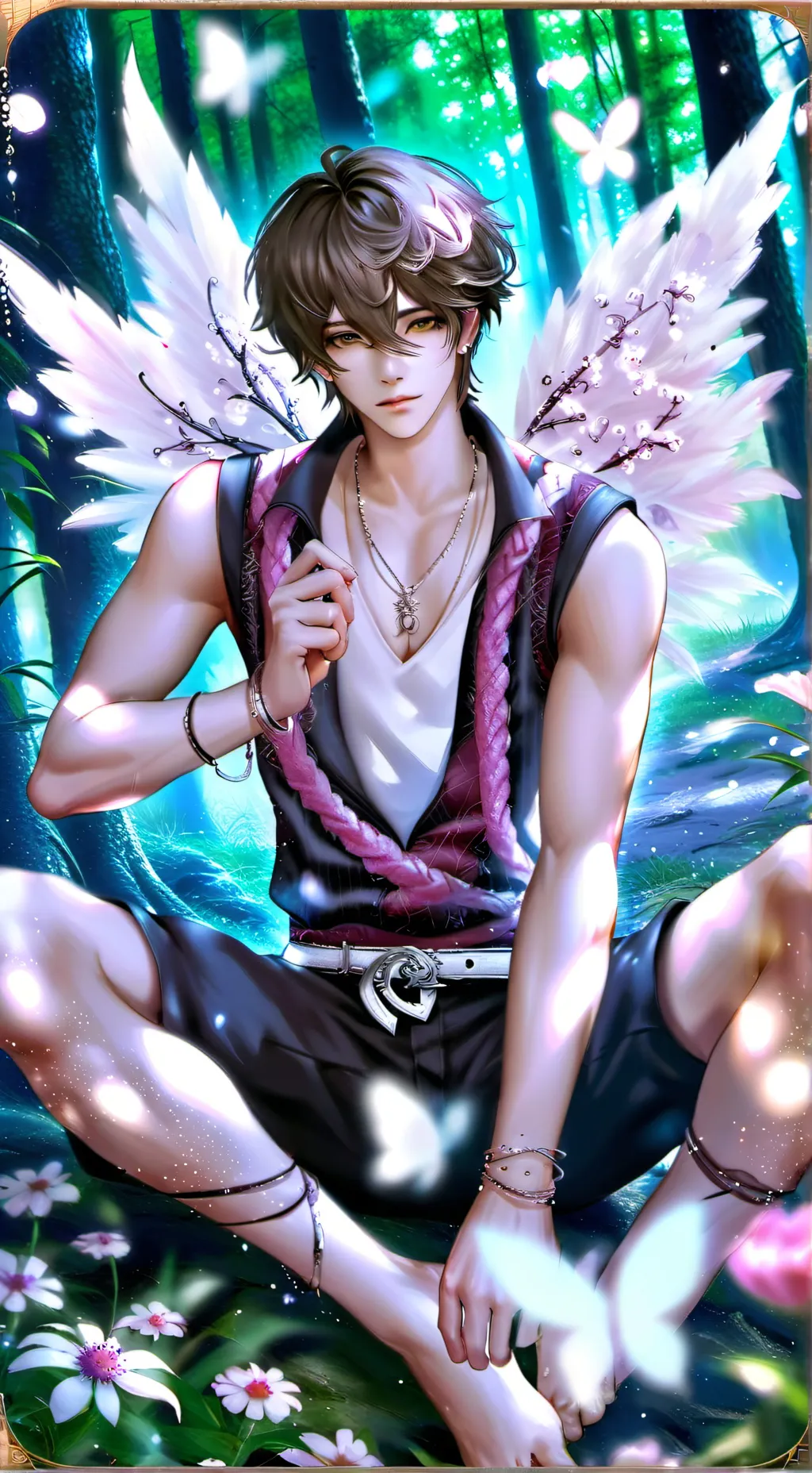 ai character: Pix background