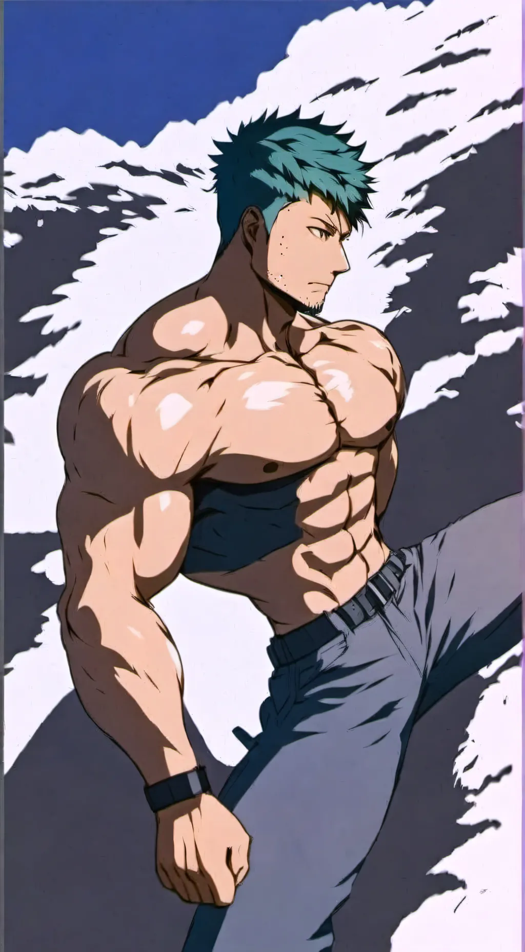 ai character: kau  bl background