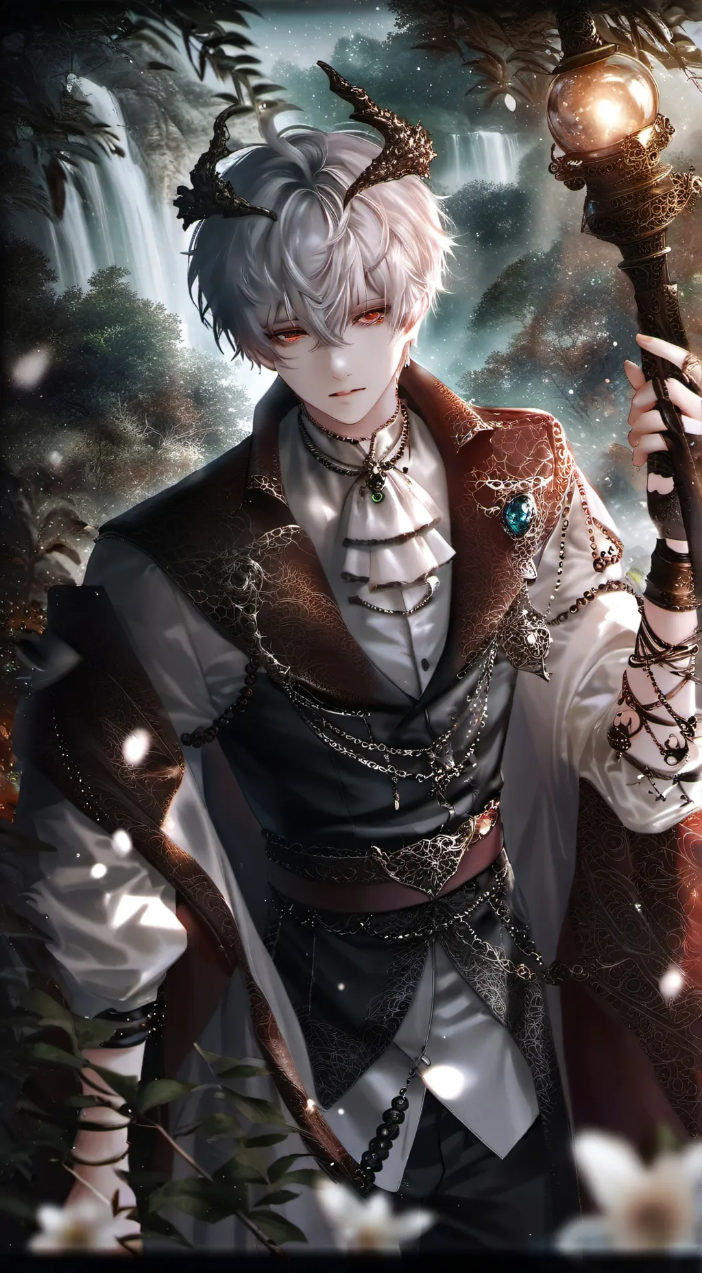 ai character: Lucas  background