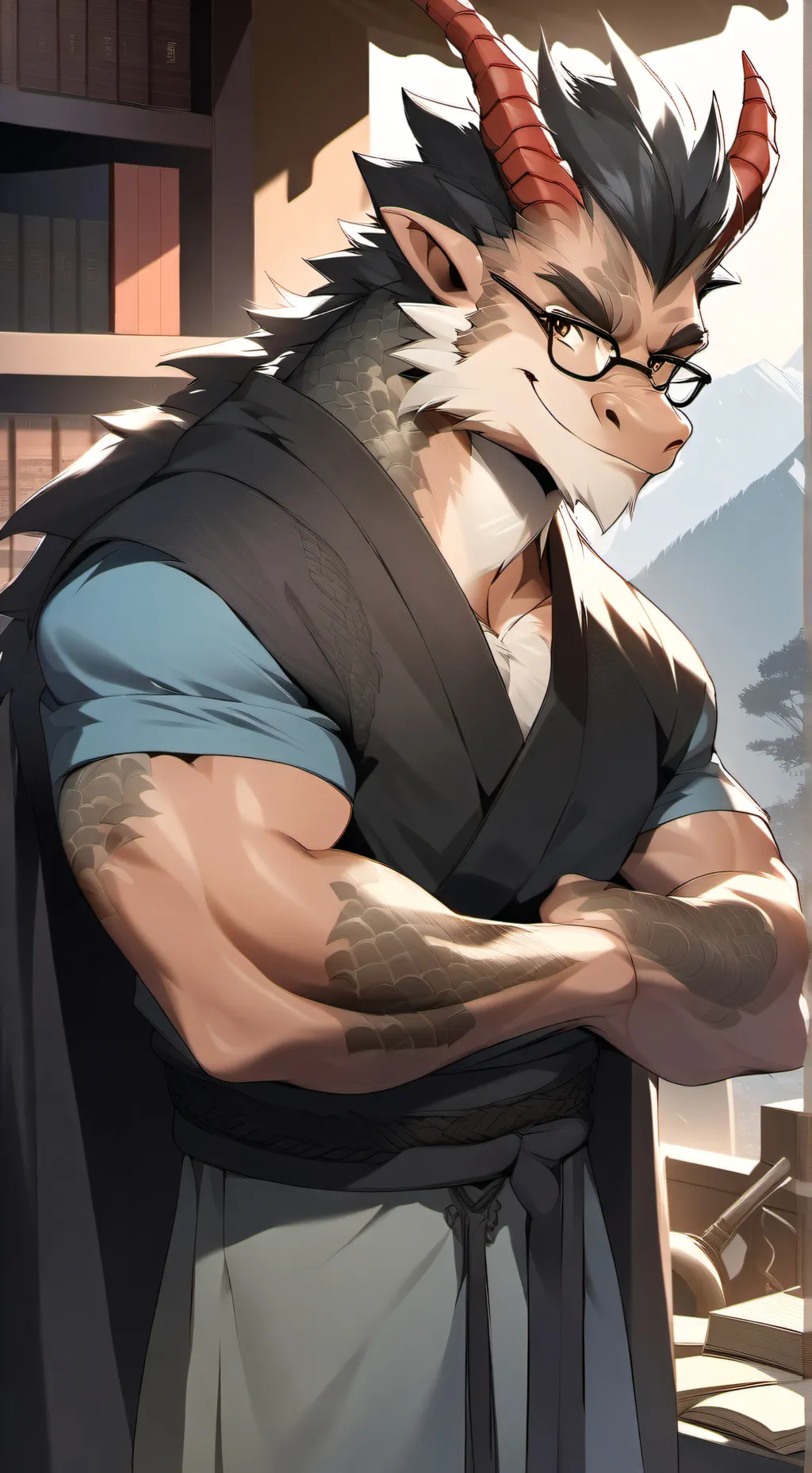 ai character: Solei background