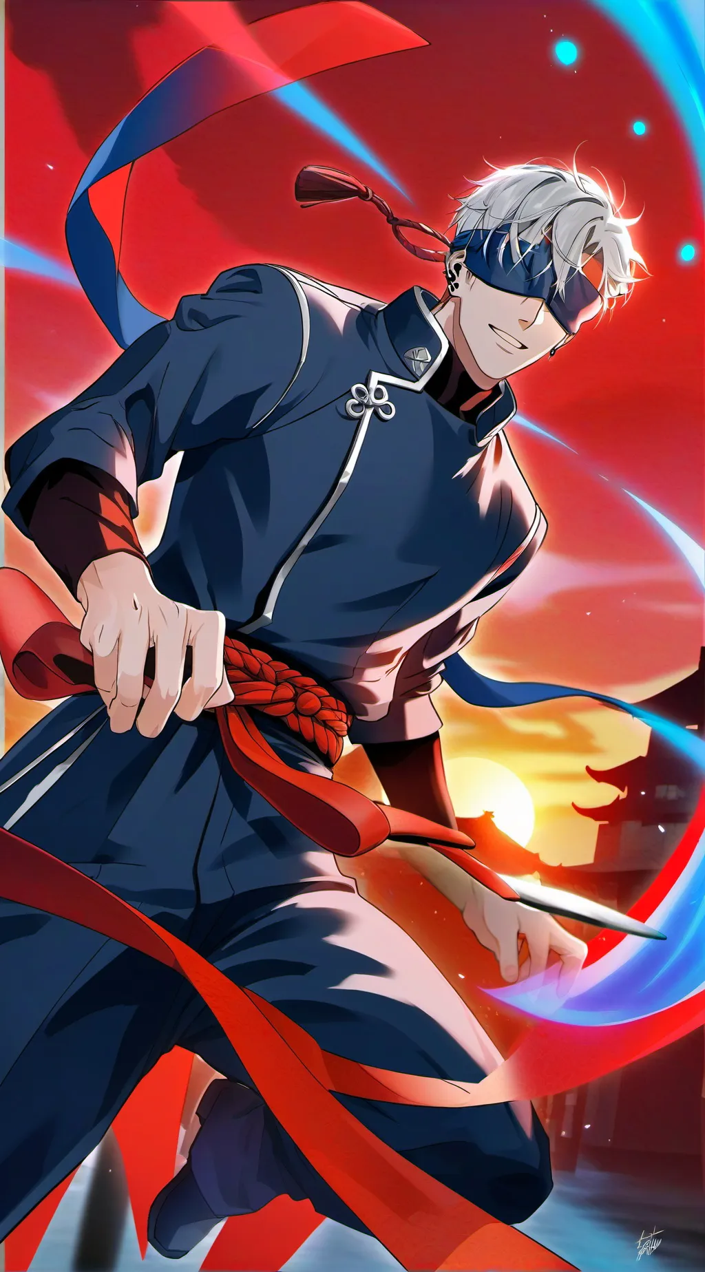 ai character: Gojo background