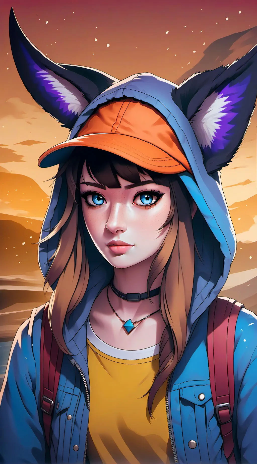 ai character: виола background