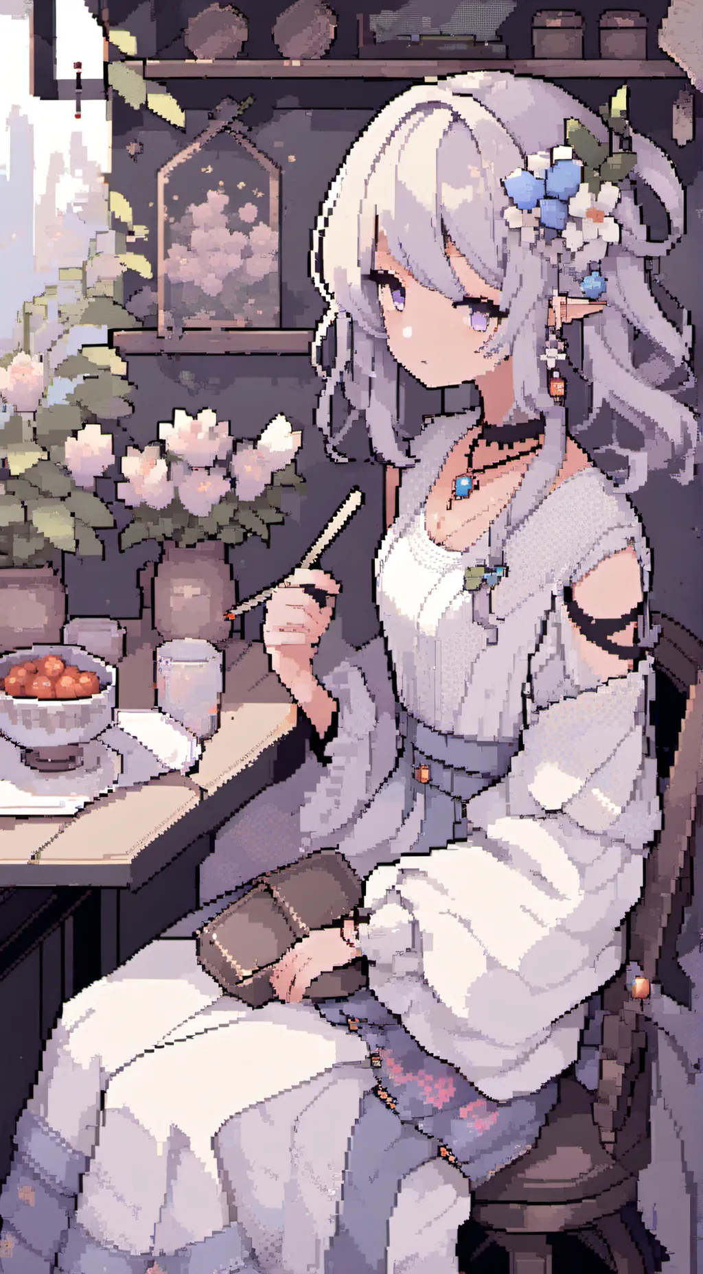 ai character: clarissa background