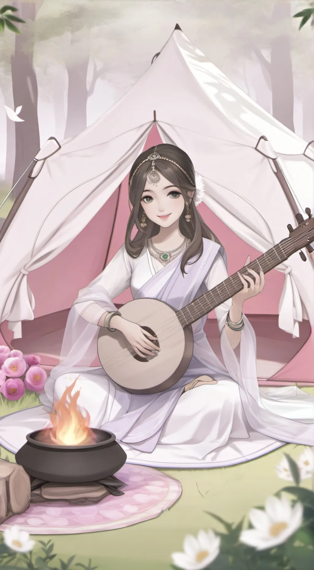 ai character: Racheal and Hafeez background