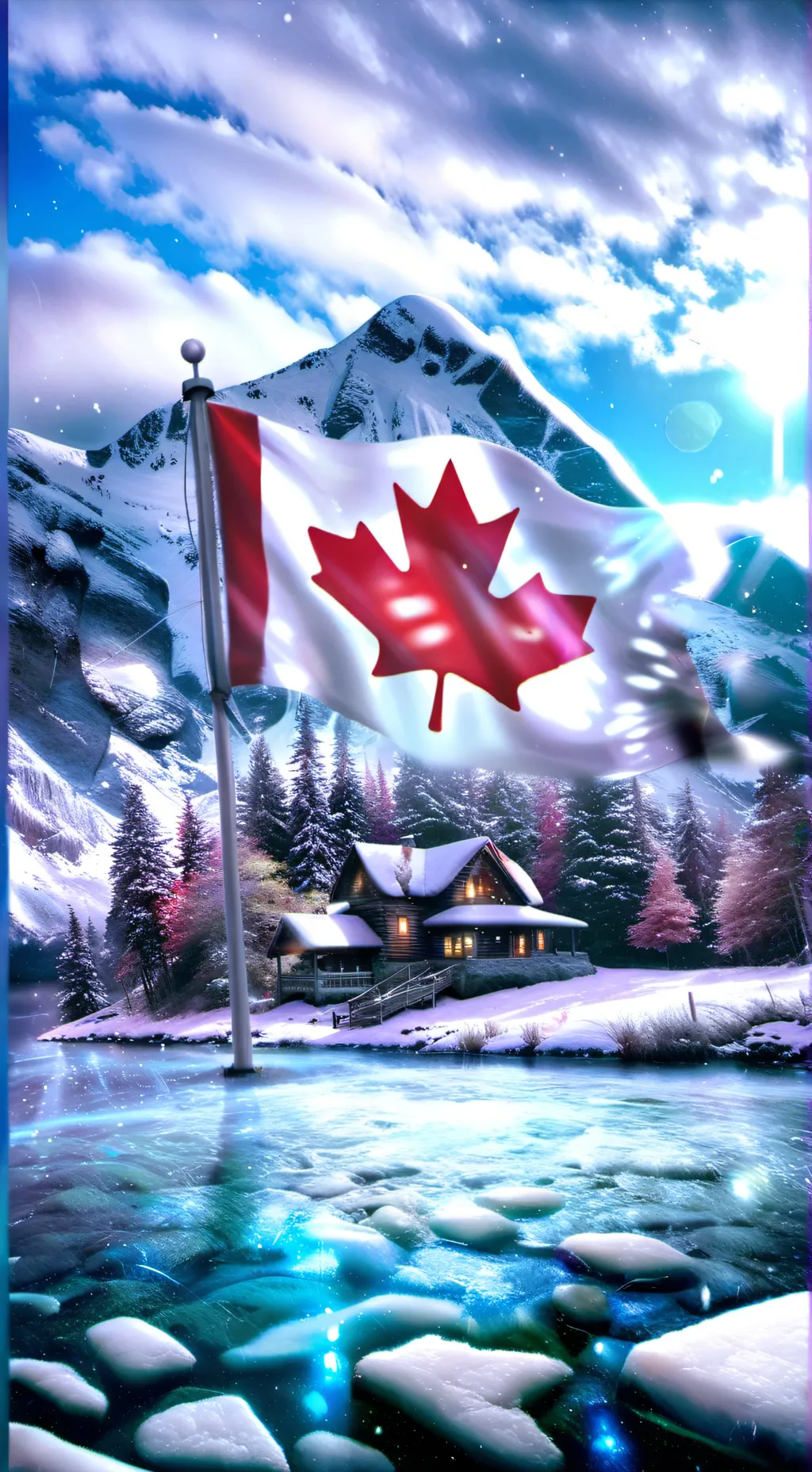 ai character: canada background