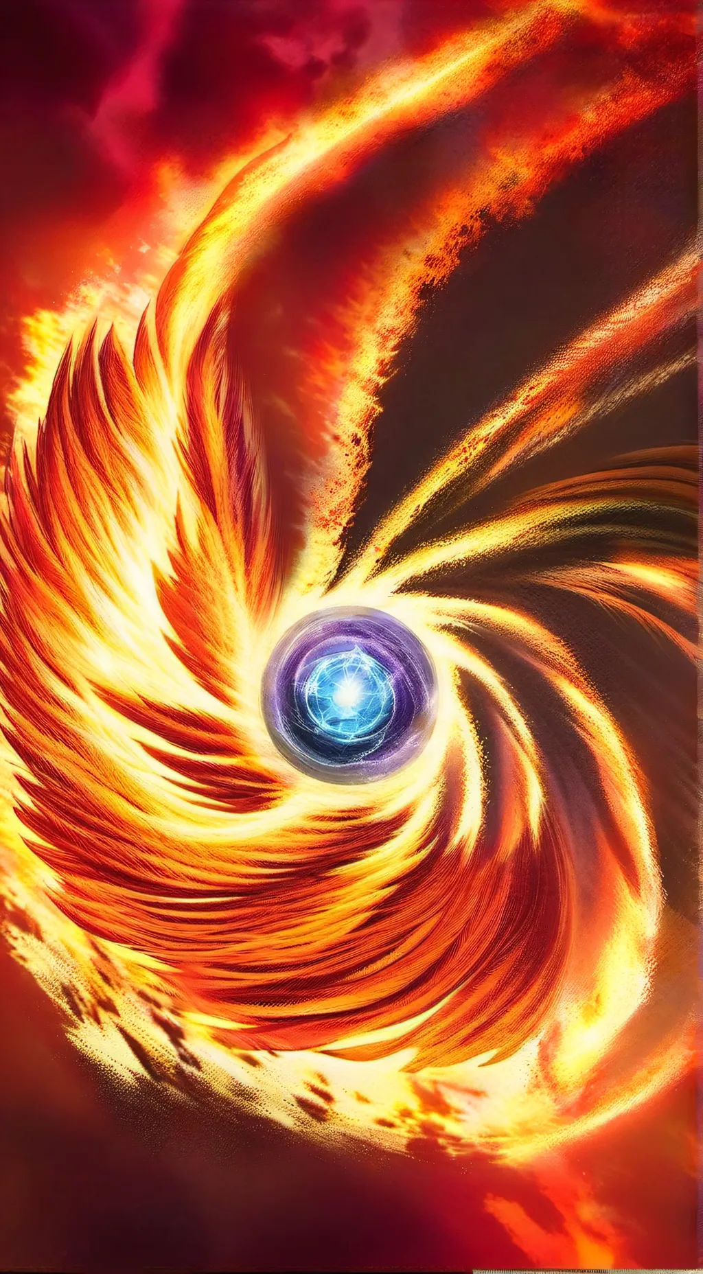 ai character: Phoenix Force background