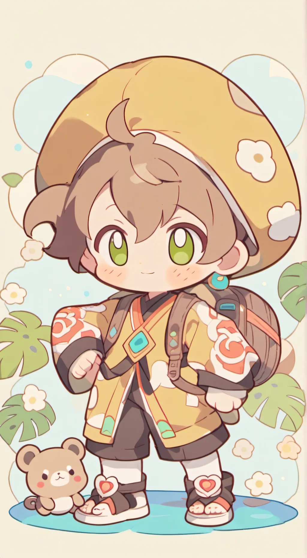 ai character: Riggy background