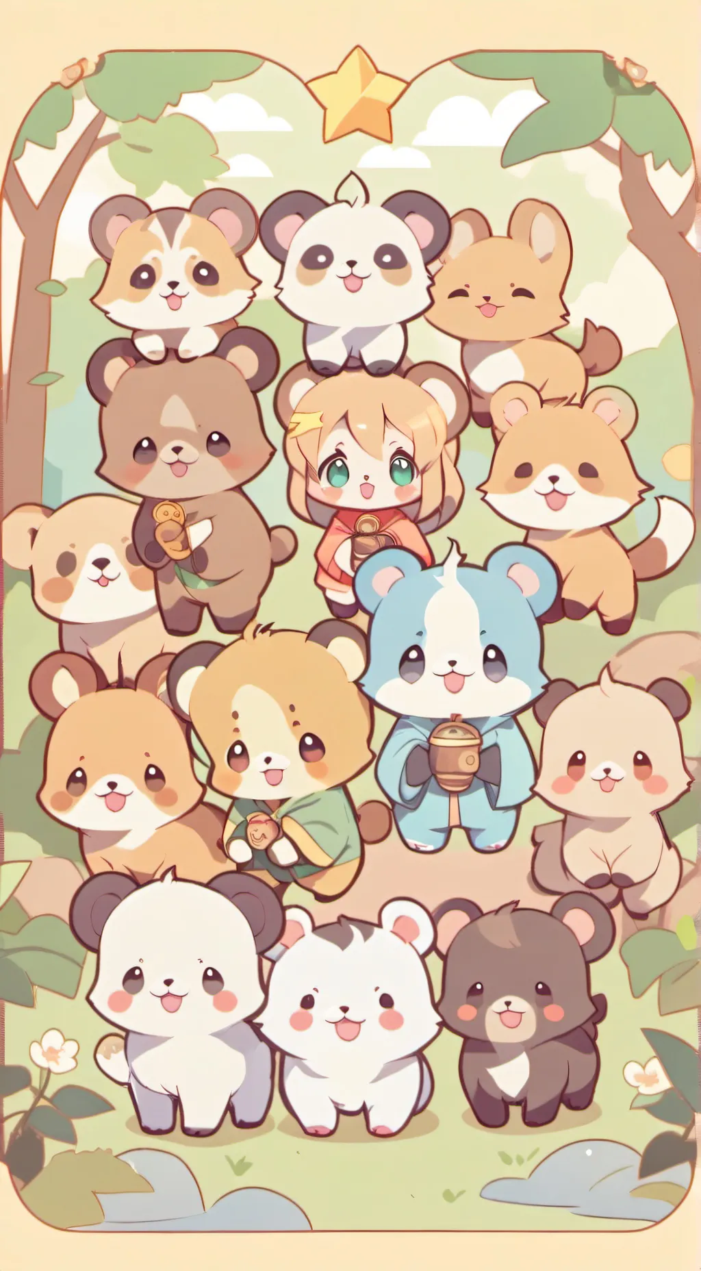 Talkie AI - Chat with animal zoo!