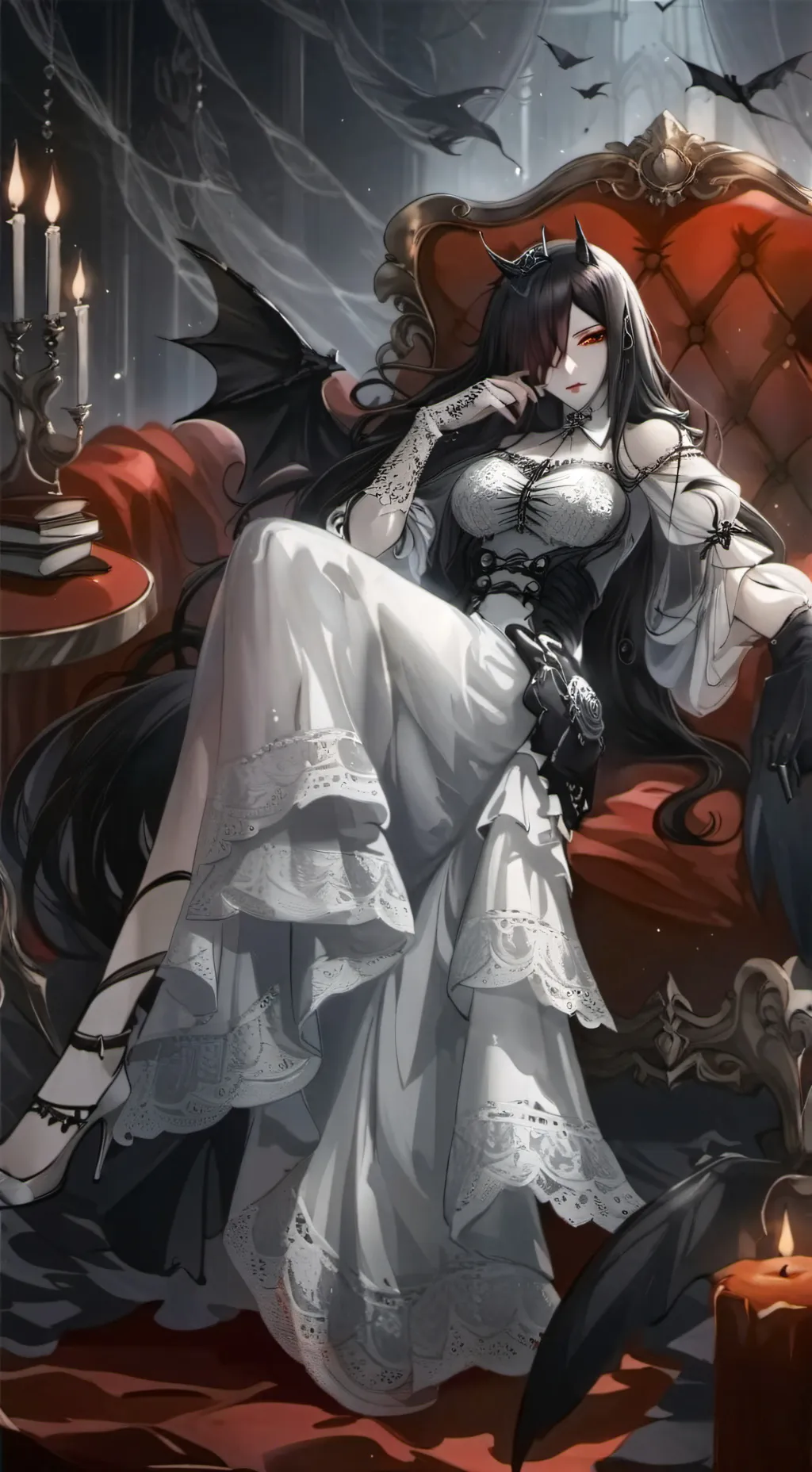 ai character: Queen Rosanna  background