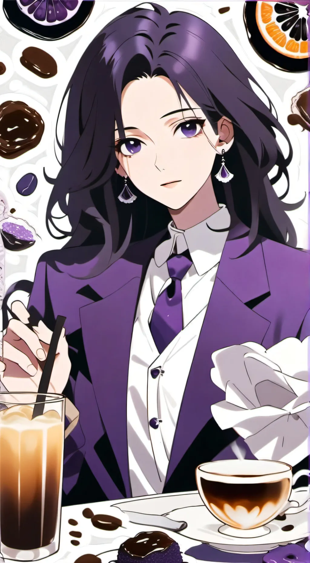 ai character: kie kamado  background