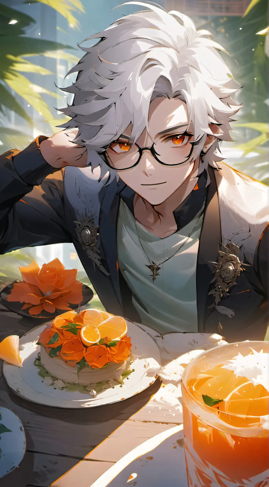 ai character: MHA REHAB background