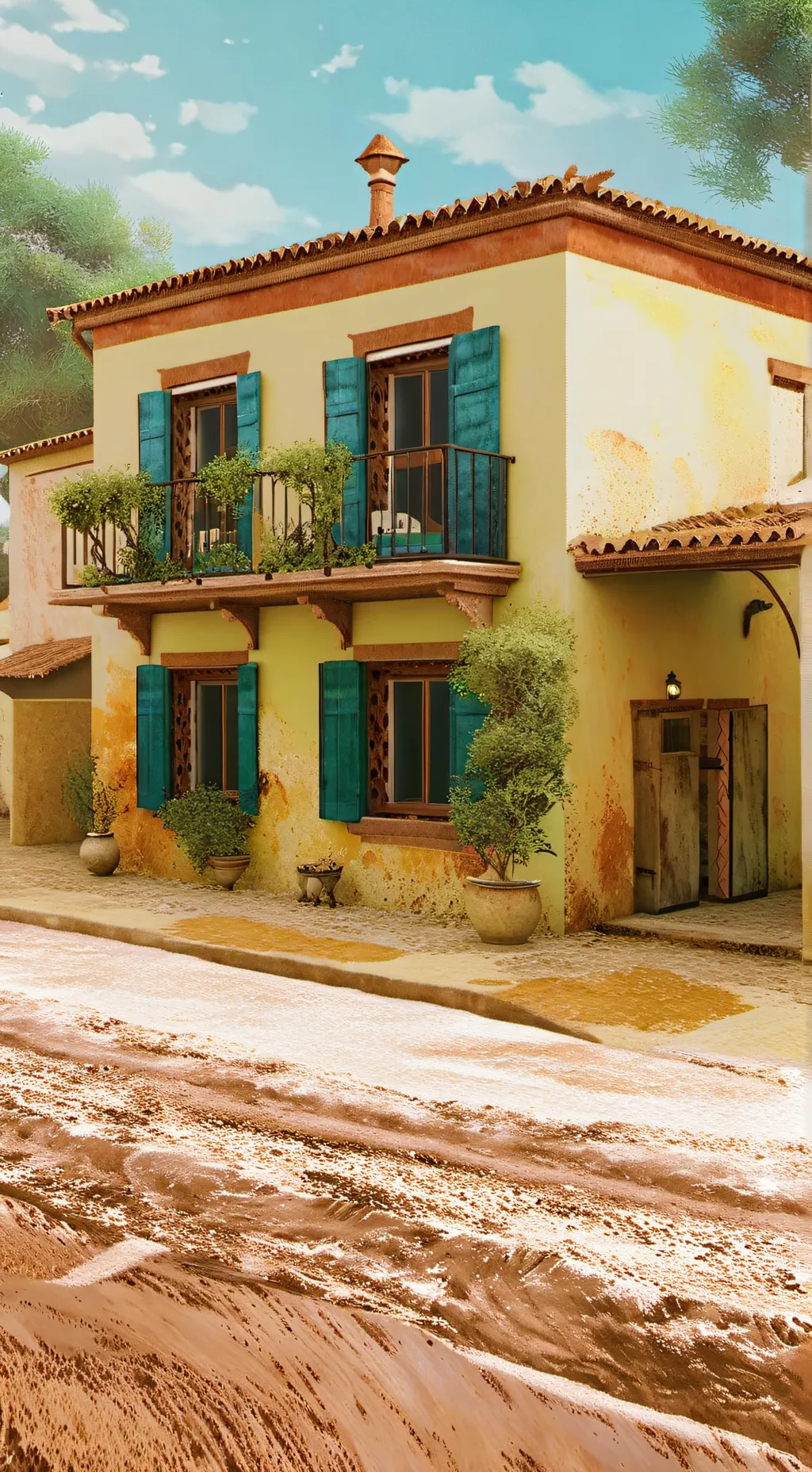 ai character: Encanto background