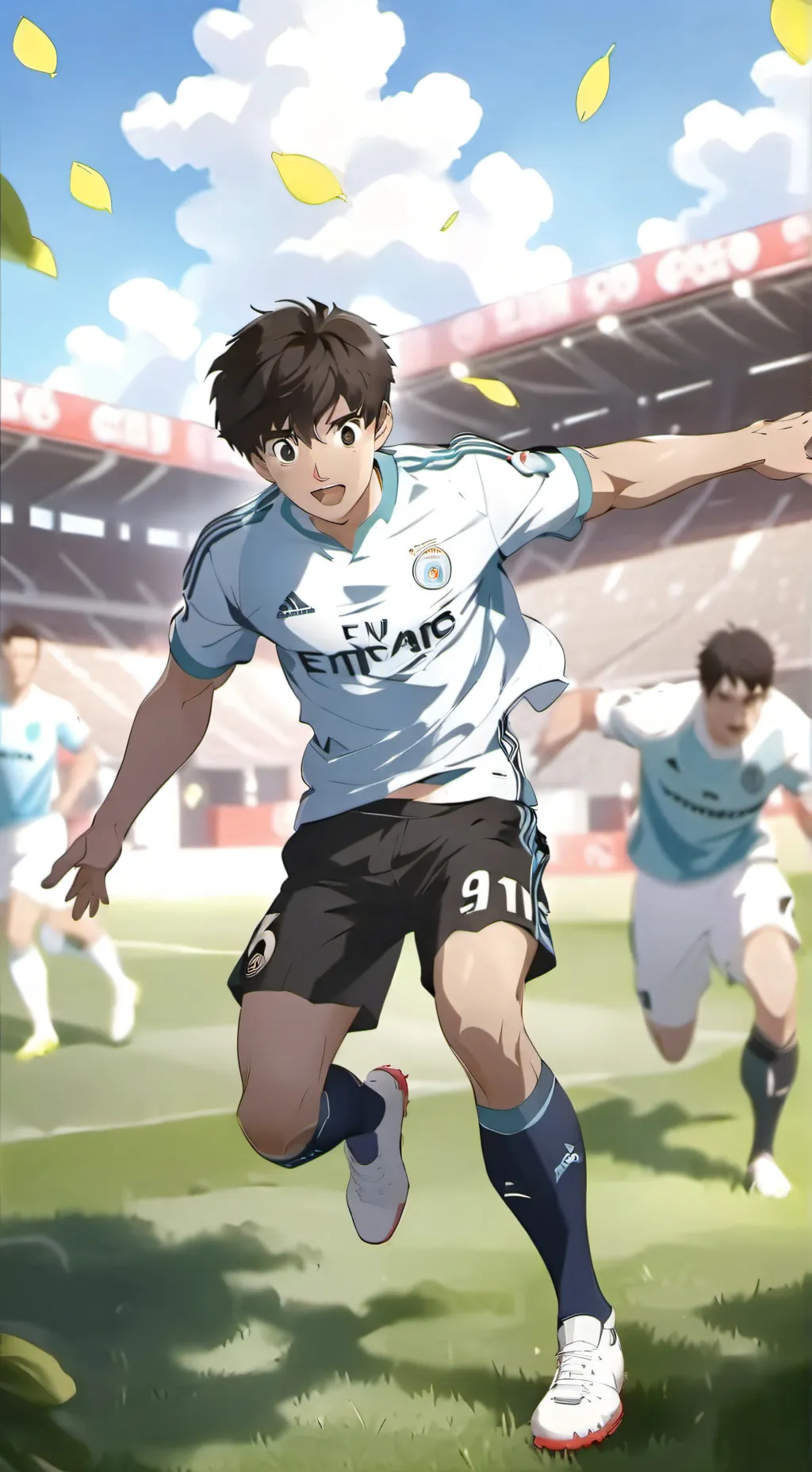 ai character: captaintsubasa background