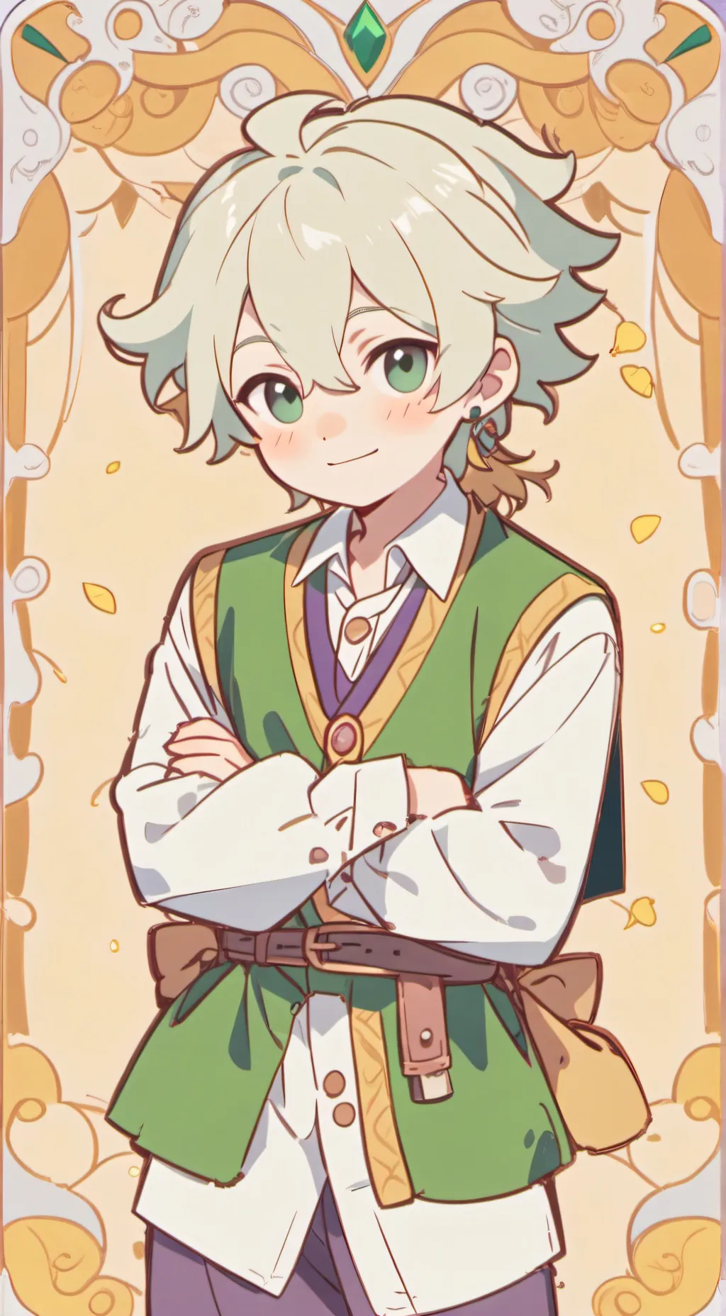 ai character: Sylvester (my oc) background