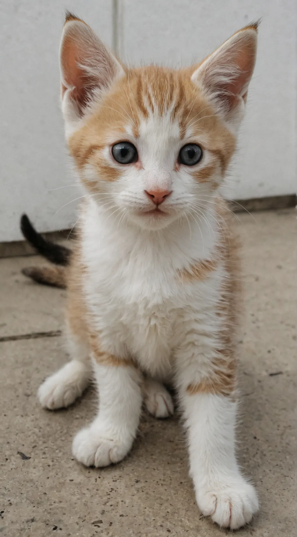 ai character: Deine Katze  background