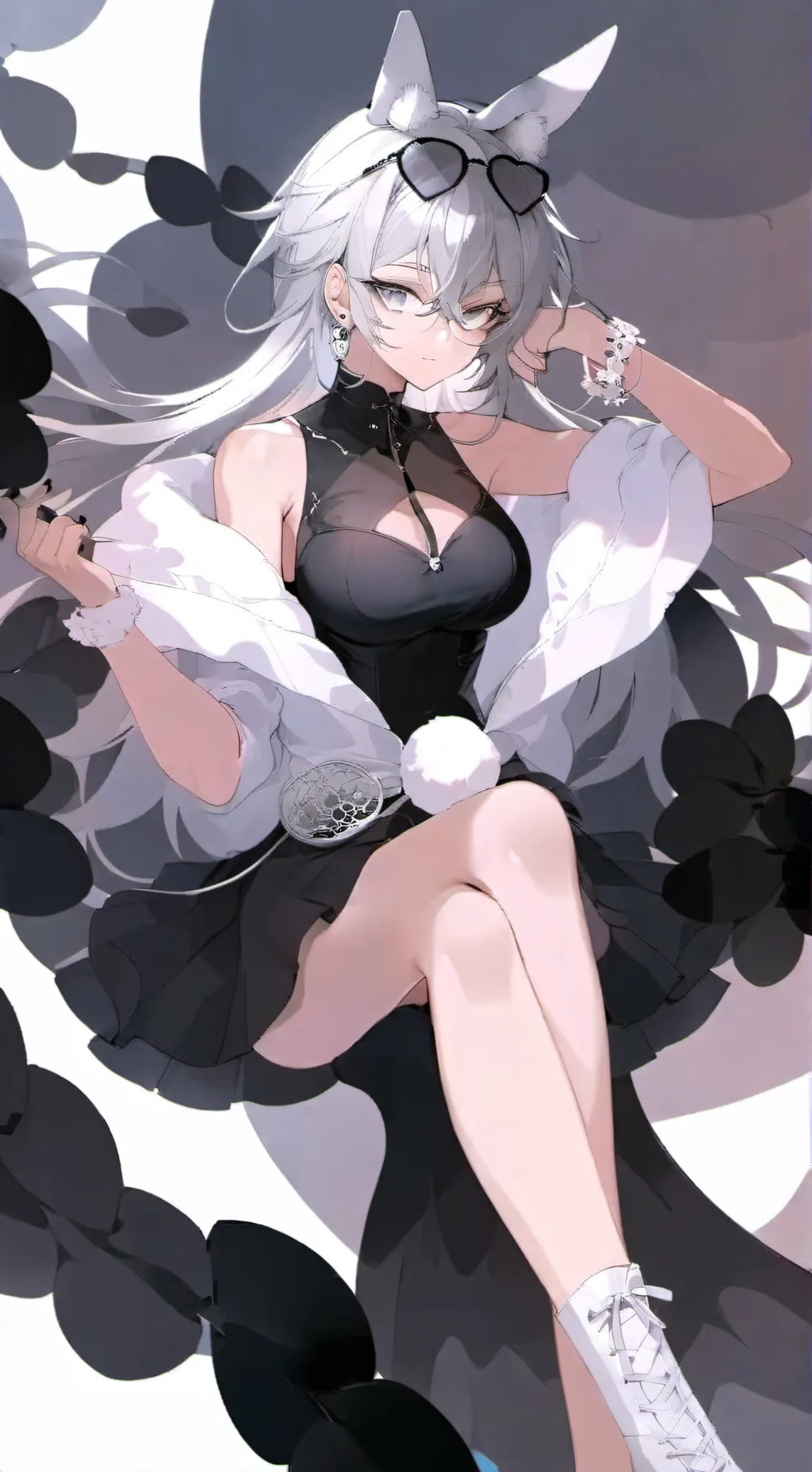 ai character: satoru gojo(mujer) background