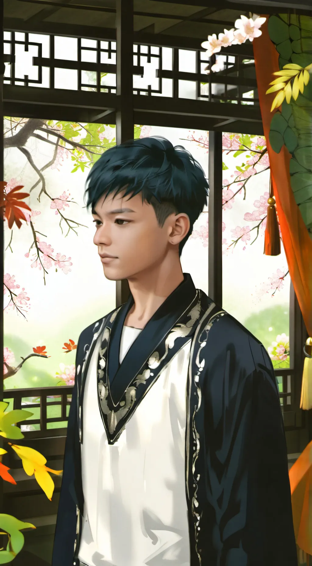 ai character: Laurence background