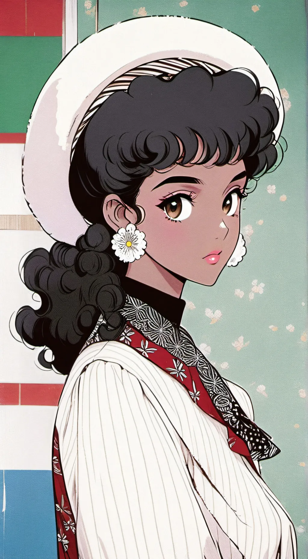 ai character: Malaysia Heathers background