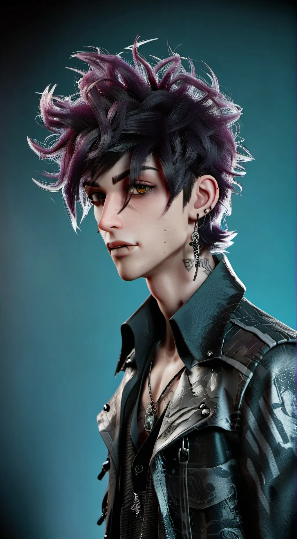 ai character: Ronnie Radke  background