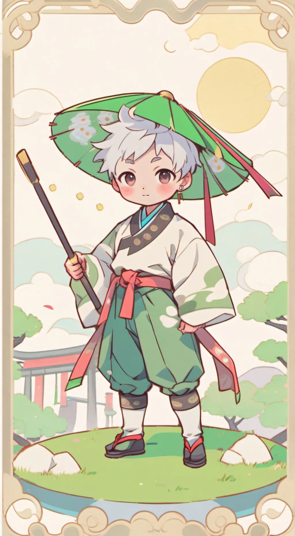 ai character: squid family background