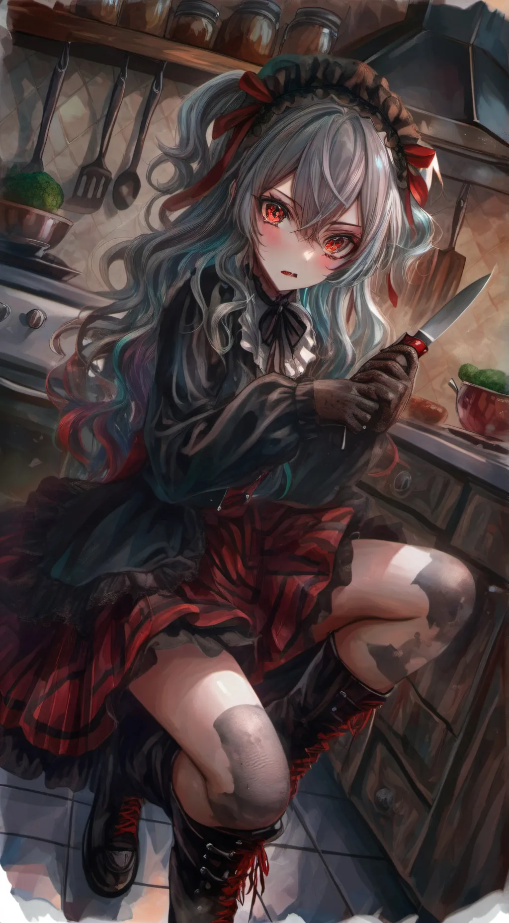 ai character: Sahara  background