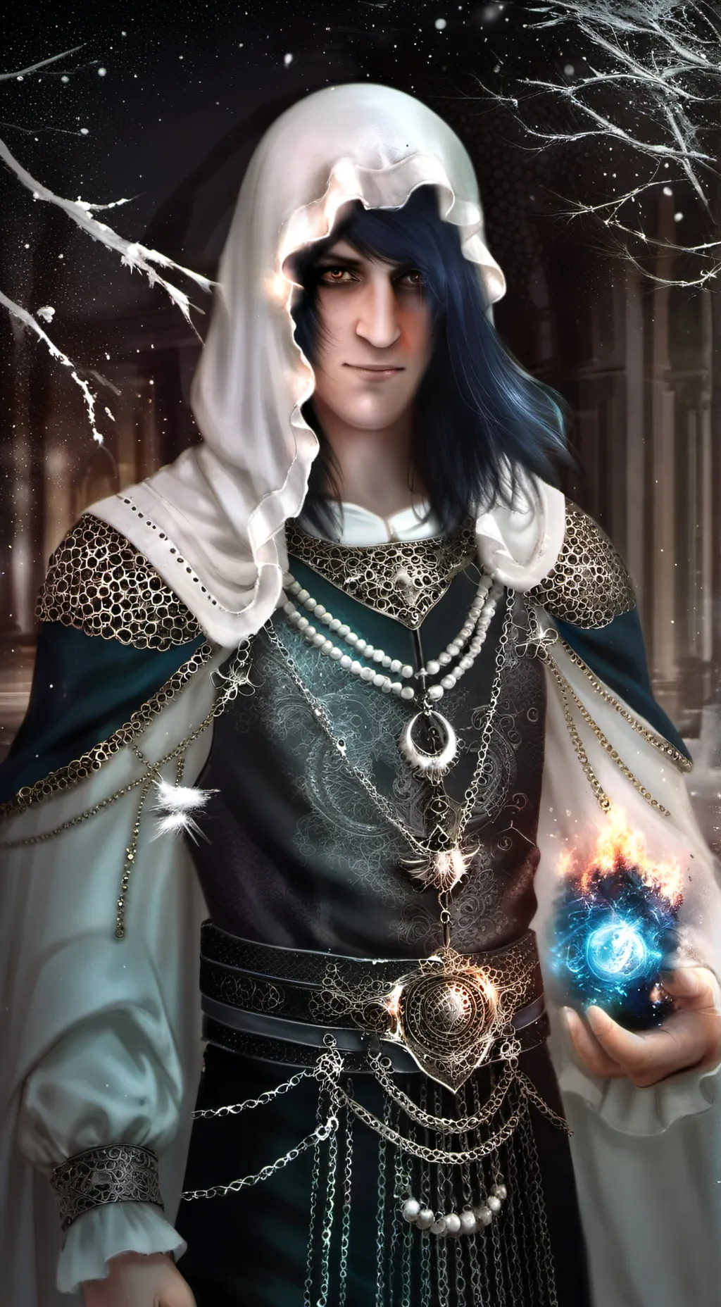 ai character: Roast battle guy  background