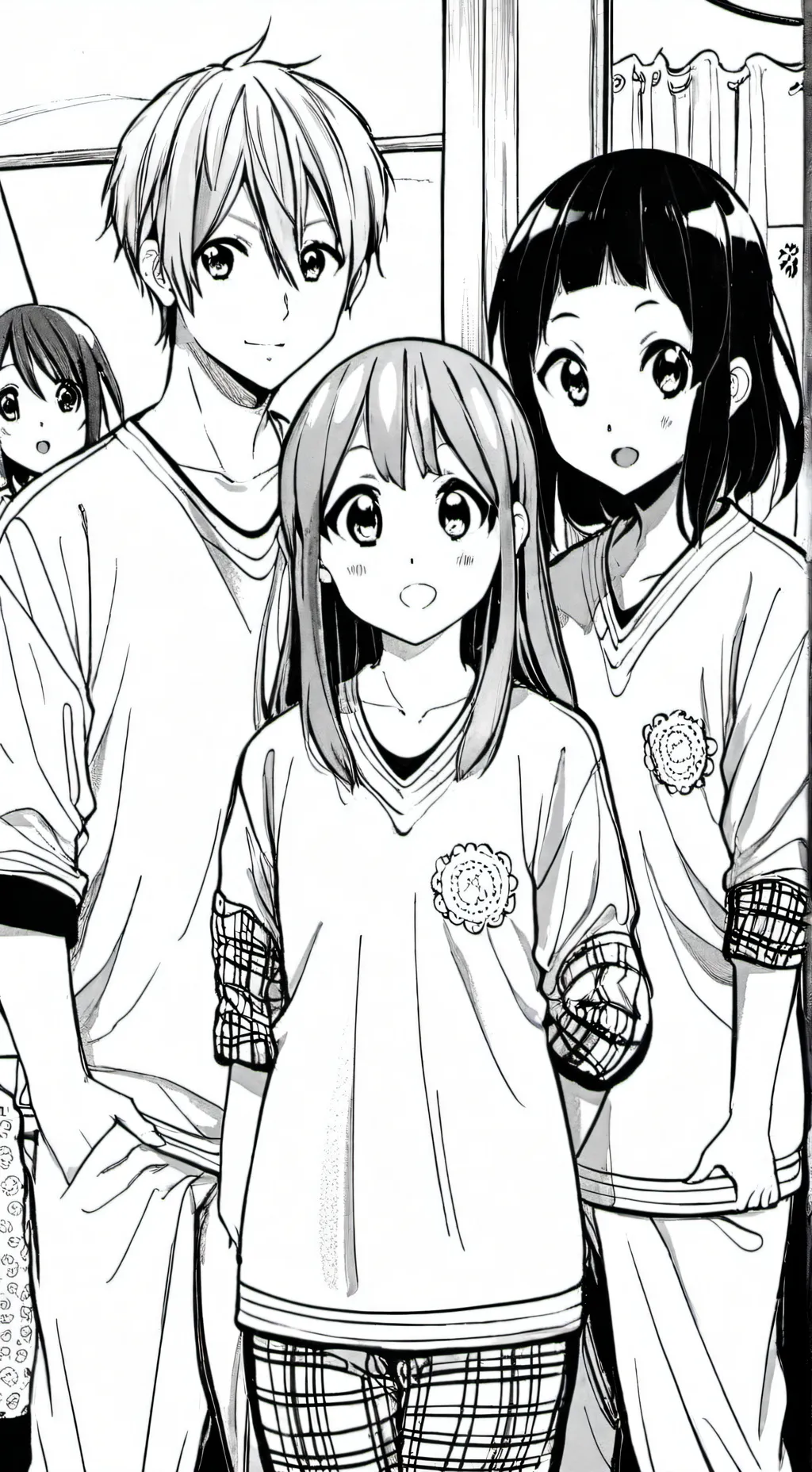 ai character: ⭐•tús amigos•⭐ background