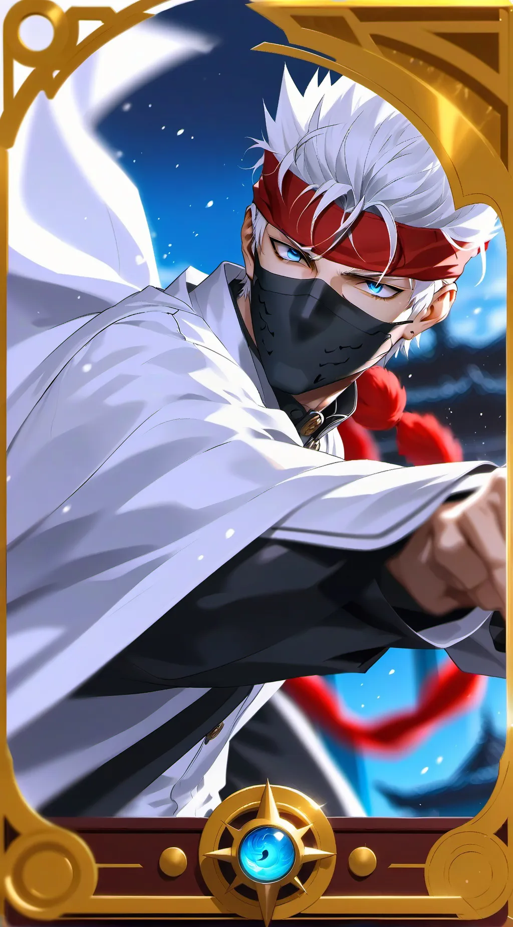 ai character: Satoru Gojo background