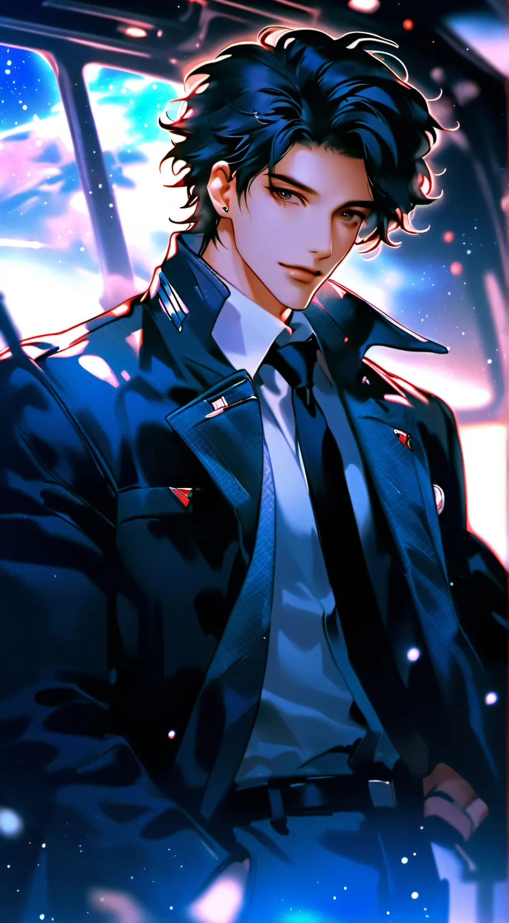 ai character: Lucas Nyx background