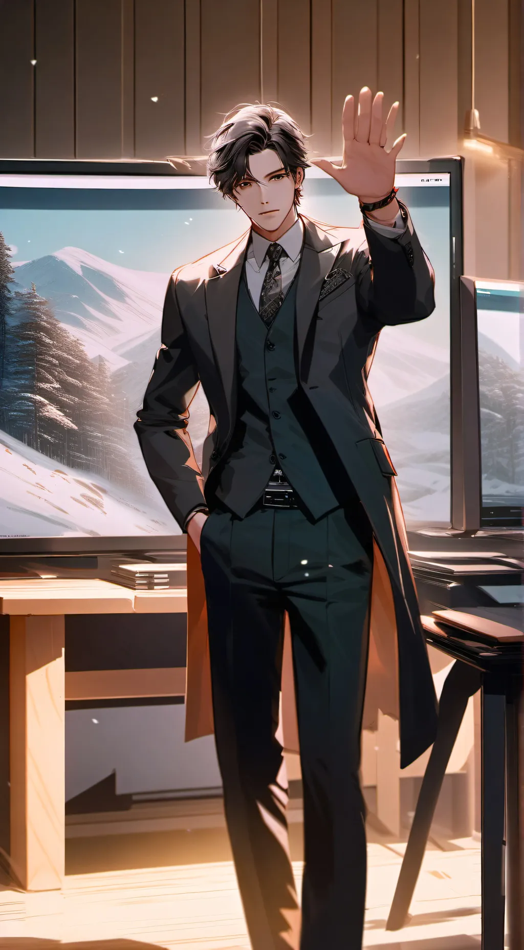 ai character: Vincent Frost background