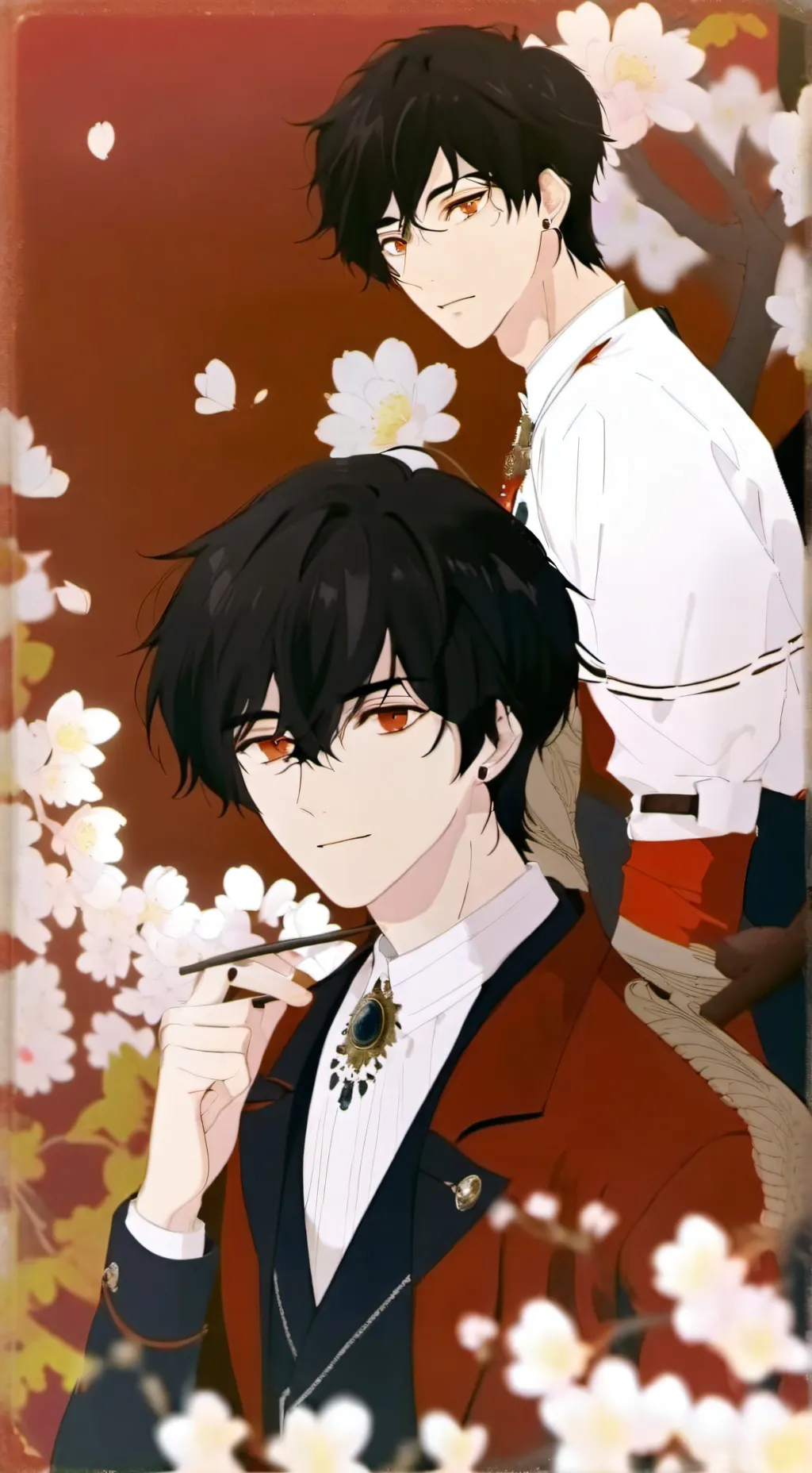 ai character: james ve divan background