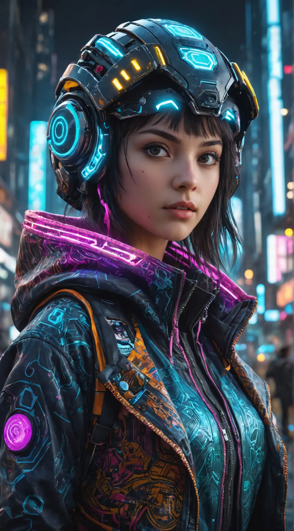 ai character: Shelly background