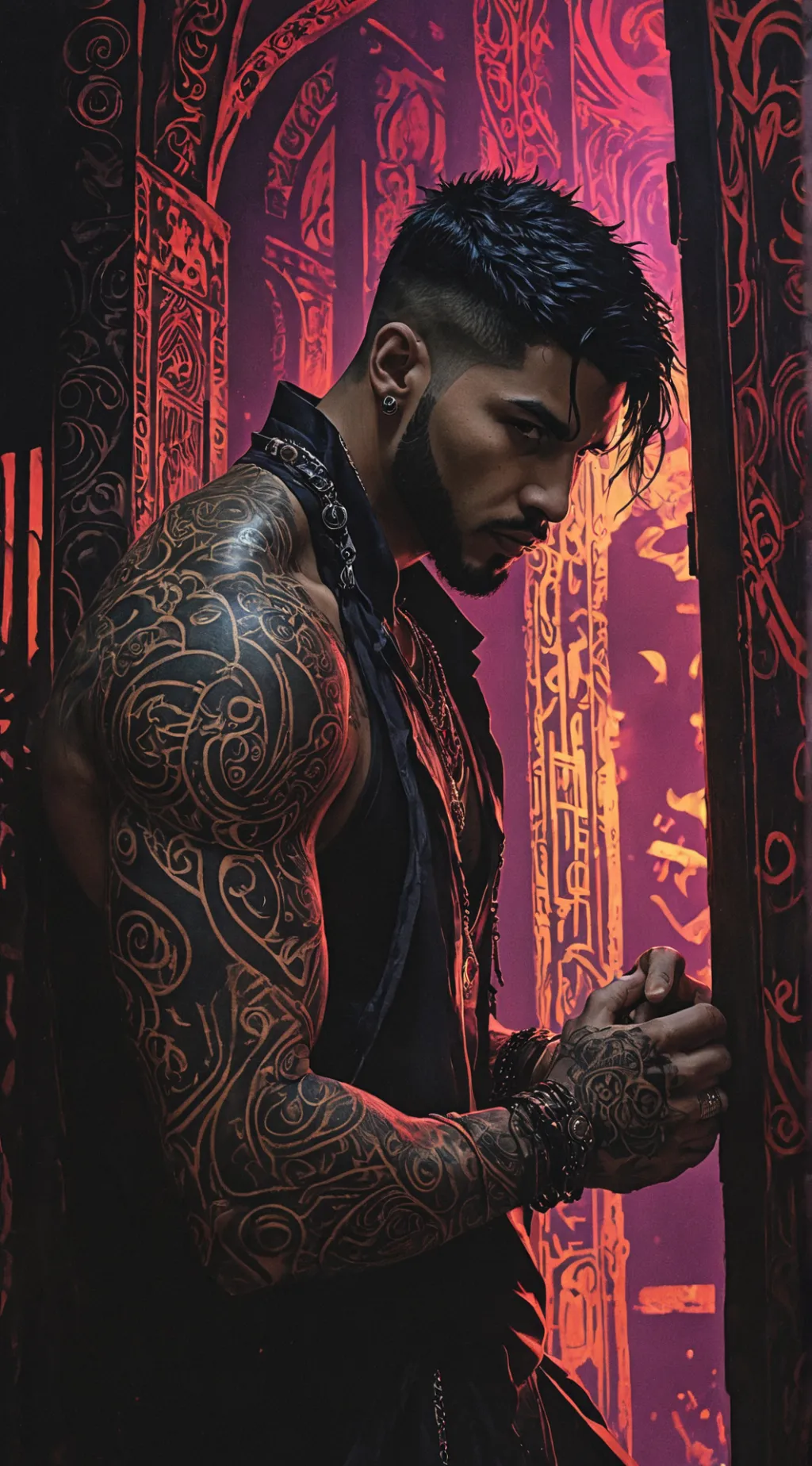 ai character: Drake background