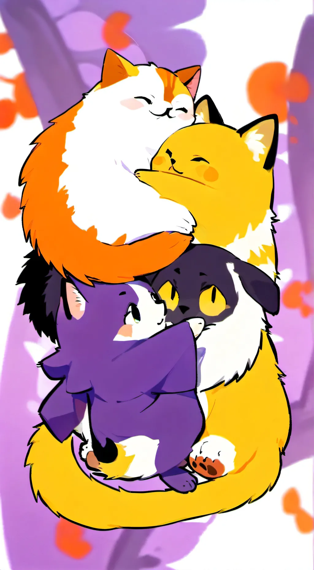 ai character: catnap y auditor x background