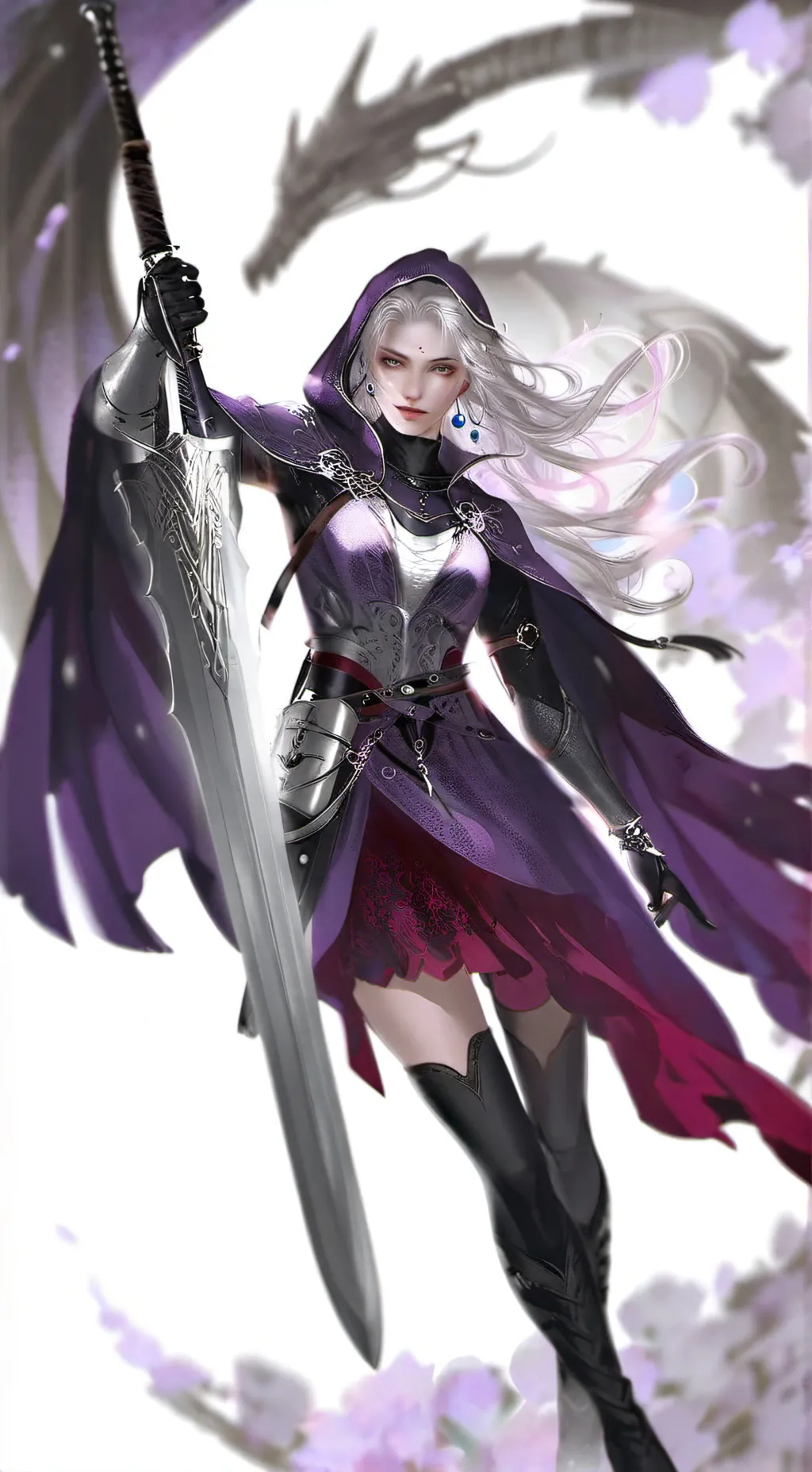 ai character: la maga bruja XD  background