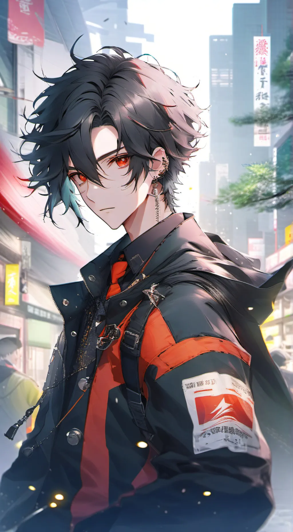 ai character: Tokyo revengers  background