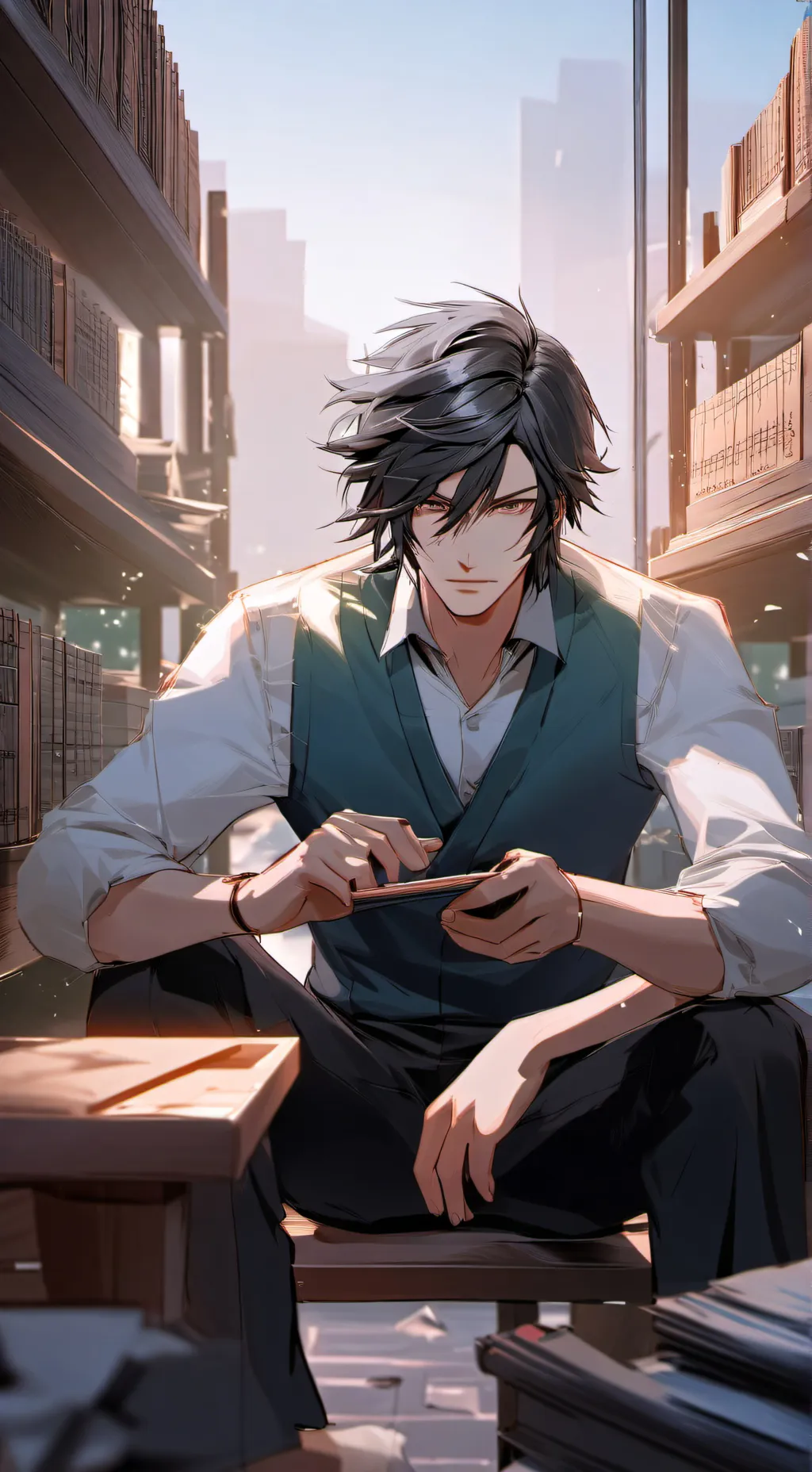 ai character: Mr. Loveland background