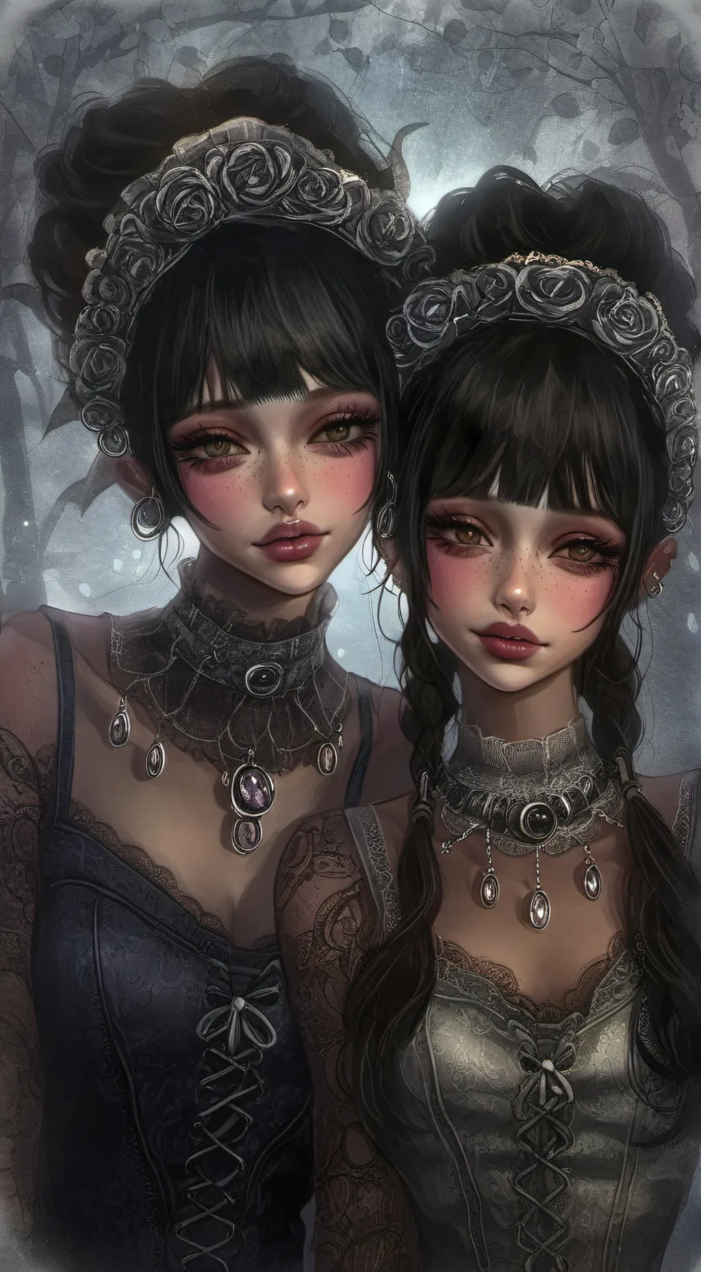 ai character: bella and alex background